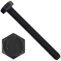 Болт шестигранный с полной резьбой М48х380 DIN 933 класс прочности 8.8